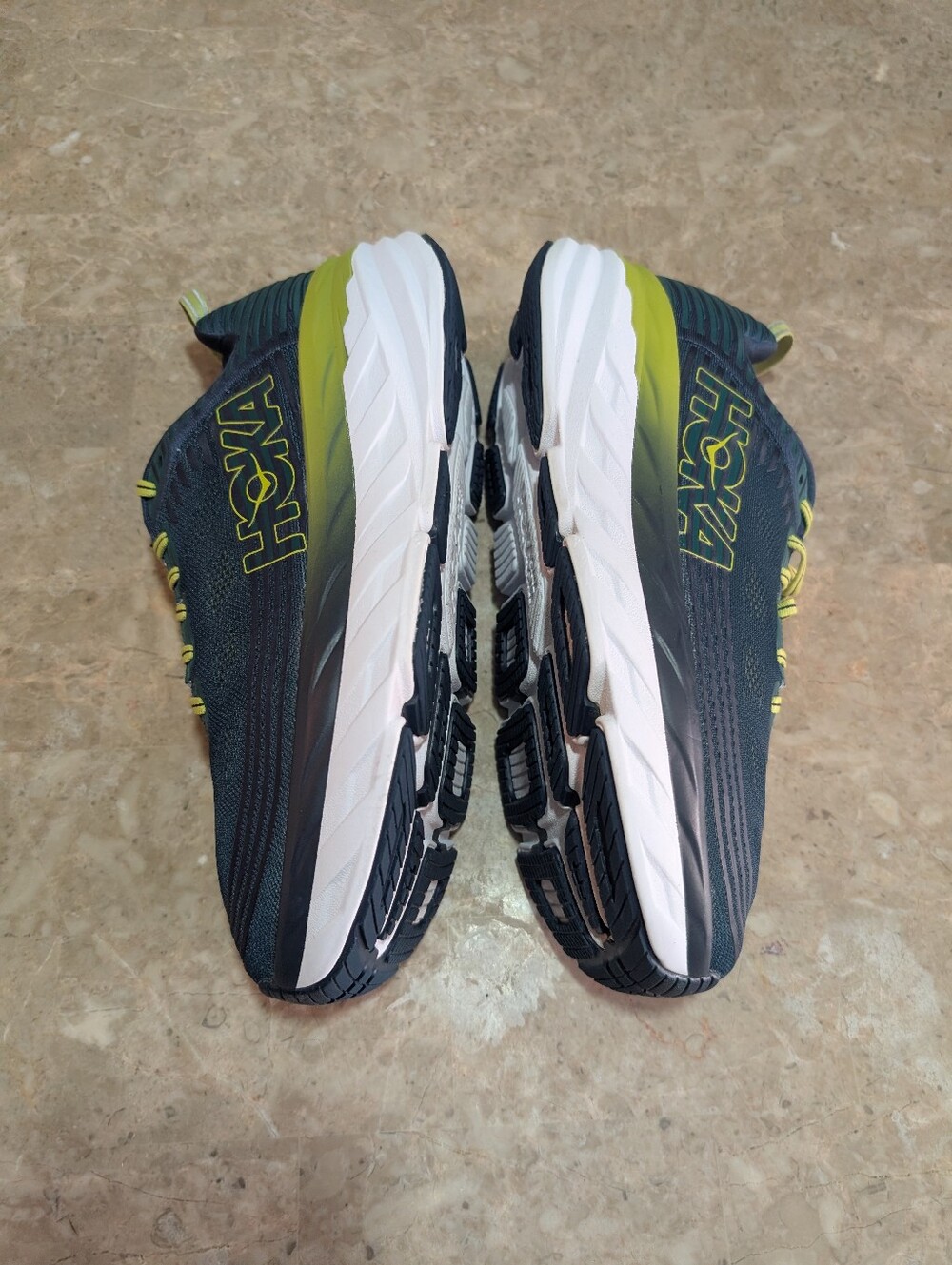Hoka One One Bondi 6 "Deep Teal "Running Cushioned #F27219F Shoes Mens Size 11 - Picture 11 of 13